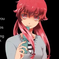 Yuno Gasai Femdom JOI: Cartoon Cartoon Porn
