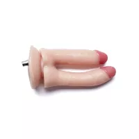 Double Penetration Dildo Anal Vaginal Sex Machine Attachment