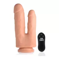 8 Double Penetration Dildo 10X wTurbo Mode Light 11395