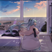 Yaoi pinup hatsune miku