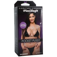 Lexi2legit Latina Pocket Pussy Stroker Brown Doc Johnson