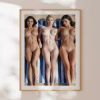 Busty Women Showing Pussy and Big Boobs Nude Beach Women Naked Vagin