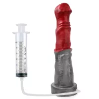 Sinnovator Steed Platinum Silicone Dildo 8.75 and 10 Inches