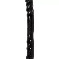 Basix 16 Inch Double Ended Dildo Black