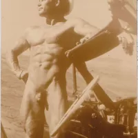 Roy Hilligenn Vintage Male Nude by Russ Warner