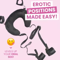 Bondage Sex Position Pillow With Restraints