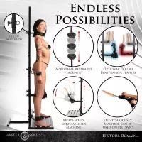 Ultimate Enforcer Forced Orgasm Tower with Sex Machine Dungeon