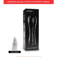 Naughty Nights Male Masturbator Cup with 8in Insertable Length for Men Masturbation Realistic Pocket Pussy Stroker with Textured Vagina Detachable Sex Toys for Man Orgasm