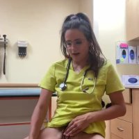 Nurse didlos big pussy in her office pt.2