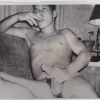 Male Nude Smoking
