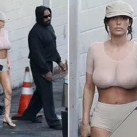 Bianca Censori Again Busts Out See-Through Top For Movie Date With Kanye West