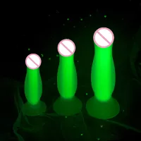 Semi-permeable Multicolor Luminous Anal Plug
