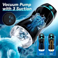 KAI 2 Automatic Sucking Vibrating Male Masturbator Blowjob Sex Toy