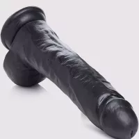 Big Black Realistic Dildo With Suction