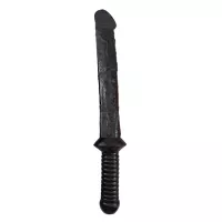 Big Black Dildo Sword Thrust Handle