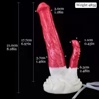Ejaculating Dragon double Dildo