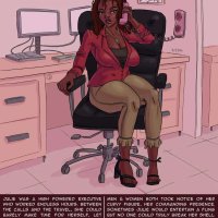 Porn comic Julies Addiction. Chapter 1. Kikipepe. Sex comic brunette with a
