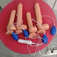 Dildo Squirting Cock Ejaculating Vibrator Spray Water Jet Anul Butt Plug Bondage