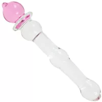 Glass Beaded Dildo or Anal Toy