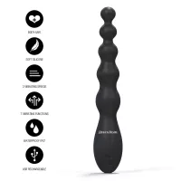 Beaded Anal Power Vibrator