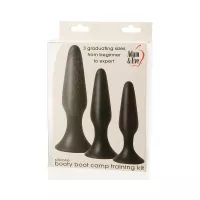 Adam Eve Booty Boot Camp Anal Plug Training Kit