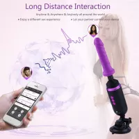 Hismith Rechargeable Programmable Sex Machine Portable Fucking Machine Capsule with Multiple Speeds Frequencies