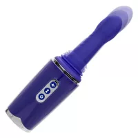 Overdrive Portable Sex Machine Travel Thruster Rechargeable Silicone V