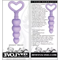 Sweet Treat Silicone Anal Beads By Evolved Novelties