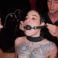 Obedient Slut Saba Lapiedra gets Dominated in BDSM Threesome: Spanish Brunette Porn