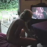 MILF Masturbates and Watches Porn: Homemade Porn