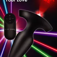 Laser Fuck Me Anal Plug With Remote Control