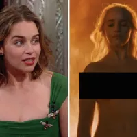 Khaleesi Emilia Clarke Brags To Stephen Colbert About Kicking Ass Naked Fighting For Junk Equality