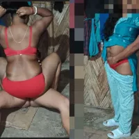 Desi Hot Village Mallu Bhabhi Red Painti with Bra Full Hard Core with Lover