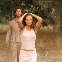 Gabrielle Anwar nude side boob and sex