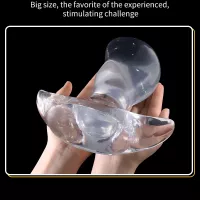 6 Sizes Large Butt Anal Plug Soft Dildo Gay Sex Toy Vagina Dilator Extender Lot