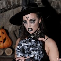 Kristy Black Lady Gang Nude Porn Pics: Lewd Halloween Mood