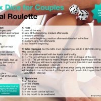 Sex Dice for Couples: Anal Roulette