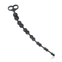 : FST Anal Beads with 7 Progressive Double Balls Silicone Butt Plug with Safe Pull Ring Adult Sex Toys for Men Women Couples Anal Training : Health Household