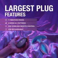 Anal Adventures Matrix Cosmos 3-Piece Silicone Anal Training Kit With