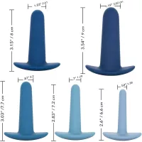 They-ology Wearable Silicone Anal Trainer 5 Piece Set
