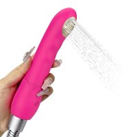 : Sex Toys Dildo Vibrator Squirting Vibrators G Spot Clitoral Stimulator Adult Toys Games Foreplay with 10 Playful Vibrating for Women Couples Rechargeable Waterproof Rose : Health Household