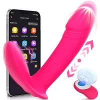 Adult Sex Toy Panty Vibrators Dildo with 9 Thrusting Vibrating Modes