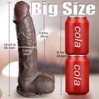 : 10.4 Huge Realistic DildoDual Density Liquid Silicone Giant Monster Penis with Strong Suction Cup for Women Vaginal and Anal OrgasmG Spot Big Size Cock Anal Adult Sex Toys. : Health