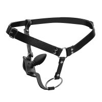 Strict Male Cock Ring Harness with Silicone Anal Plug : Amazon.nl: Gezondheid persoonlijke verzorging