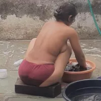 Stepsister 039 S Bath in Desi Bathroom: Indian Webcam Porn