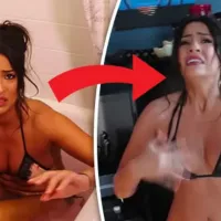Half-naked womans bath descends into chaos after boyfriend pours CHILLI extract into tub