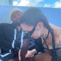 Tinder date loves black cock