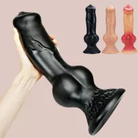 Realistic Knot and Veined Dildo