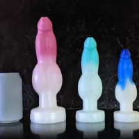 Cum Tube Ejaculating Custom Knotted Dildo