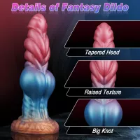 Monster Animal Dog Knotted Dildo